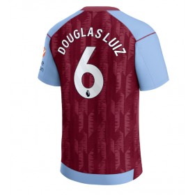 Aston Villa Douglas Luiz #6 Hemmakläder 2023-24 Kortärmad